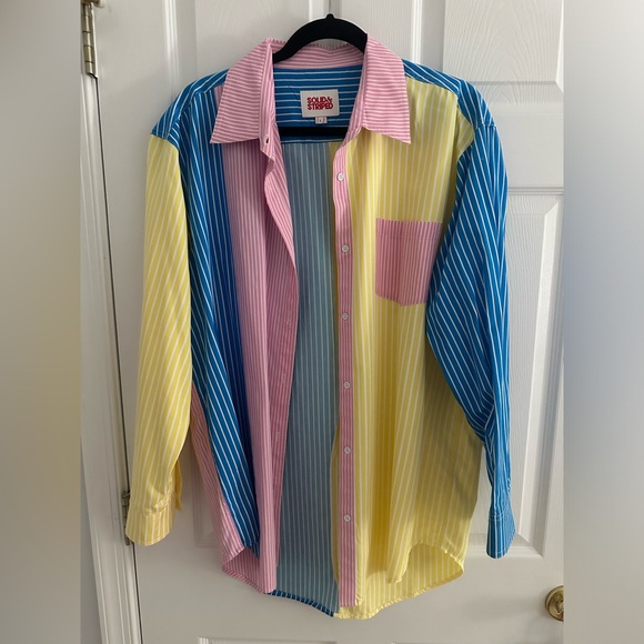 Solid and Striped the Oxford tunic in stripes - Picture 2 of 5